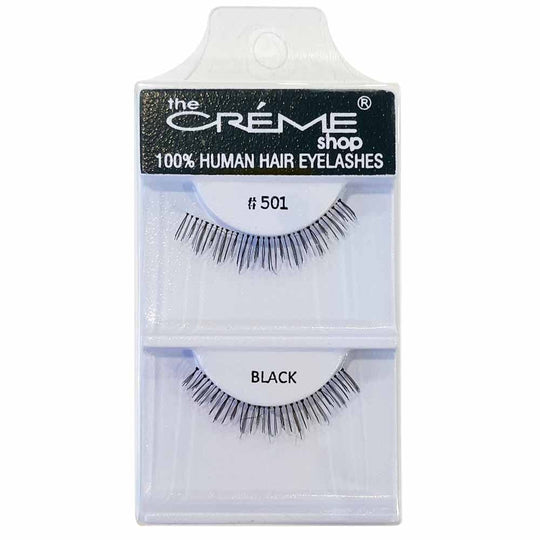 100% Human Hair Bottom Eyelashes #501 (12 units)