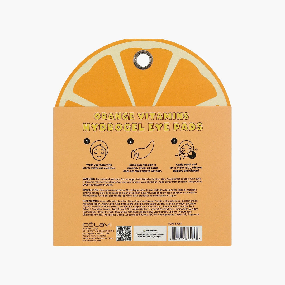 12 PAIRS HYDROGEL EYA PADS - ORANGE (1 unit)