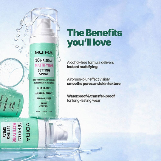 16HR Seal Mattifying Setting Spray (3 units)