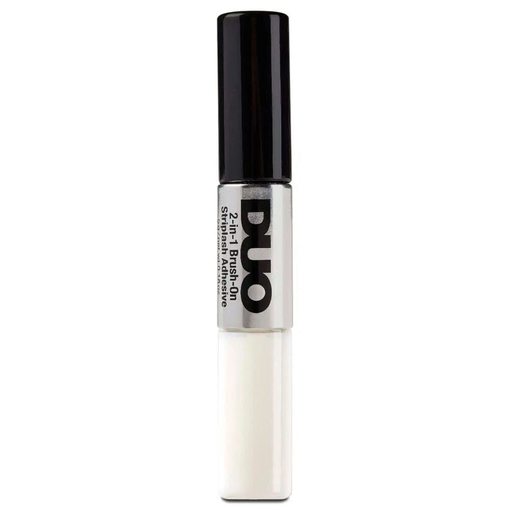 2-In-1 Brush-On Striplash Adhesive Dark & Clear (6 units)