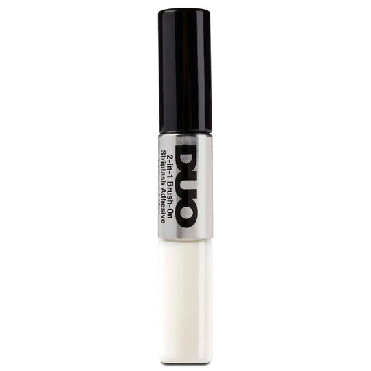 2-In-1 Brush-On Striplash Adhesive Dark & Clear (6 units)