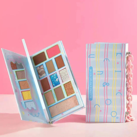 26 Colors Chain Face Palette Blue (6 units)