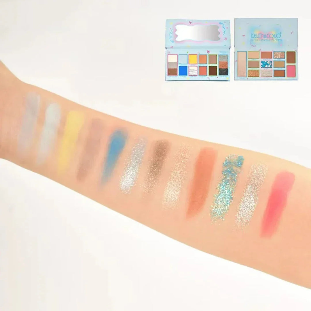 26 Colors Chain Face Palette Blue (6 units)
