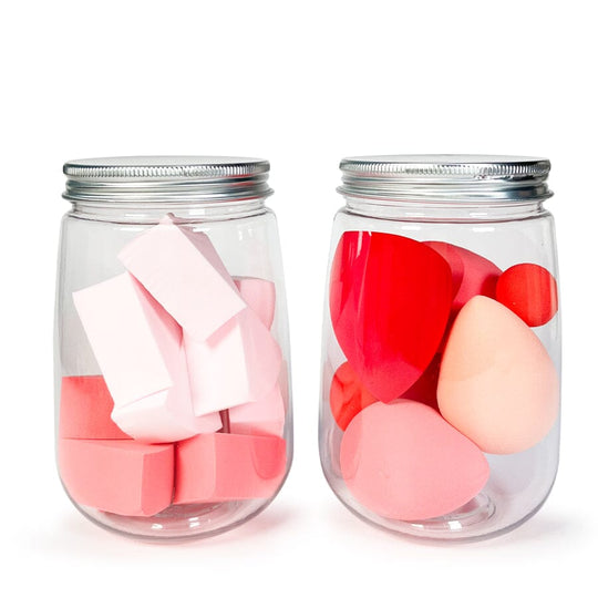 2PC Jar Makeup Sponge Set 40520 (1 unit)