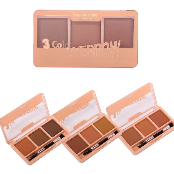3 COLOR Eyebrow Powder Compact (24 units)