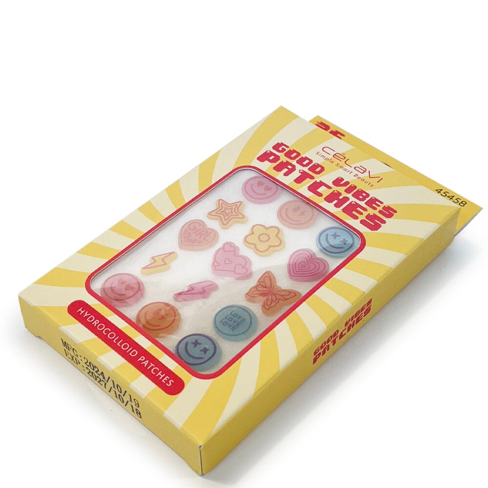 36PCS Good Vibes Hydrocolloid Patches (3 units)