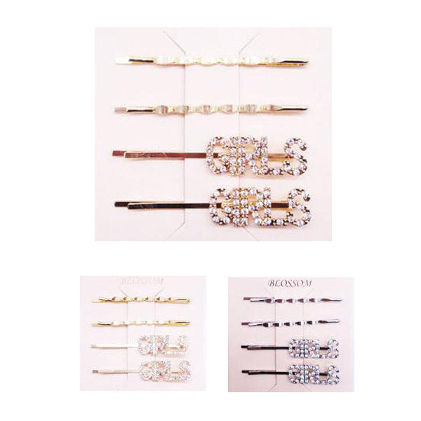 4PC Hair Pin Girls 417 (12 units)