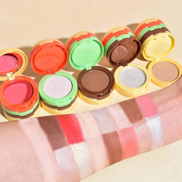 5 in 1 Hamburger Face Palette (6 units)