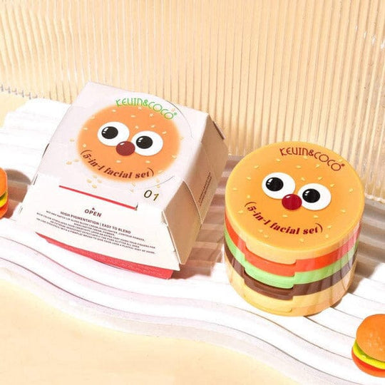 5 in 1 Hamburger Face Palette (6 units)