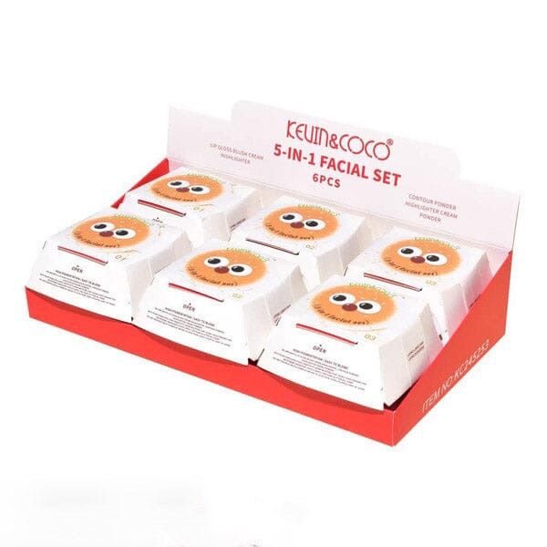 5 in 1 Hamburger Face Palette (6 units)
