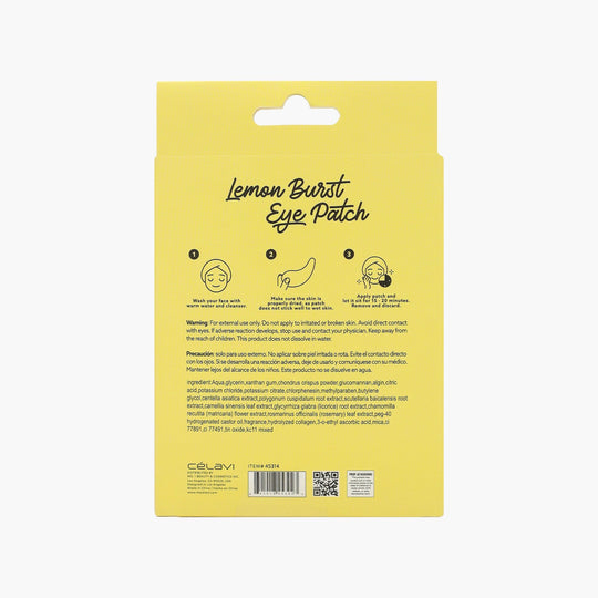 5 Pairs Lemon Burst Eye Patch (12 units)