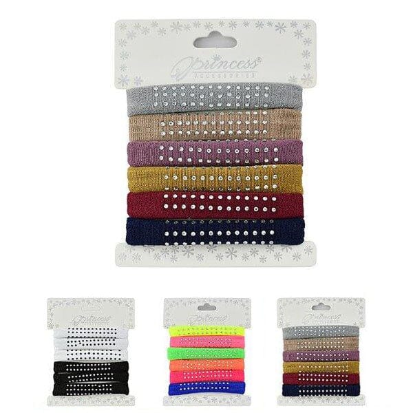 6PC Hair Tie Set 50841M (12 units)