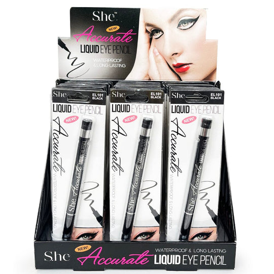 Accurate Liquid Eyeliner Black (24 units)