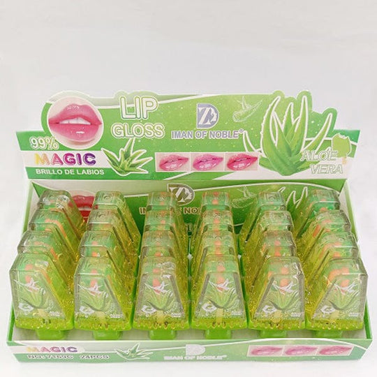 Aloe Ice Cream Shape Lip Gloss 254 (24 units)