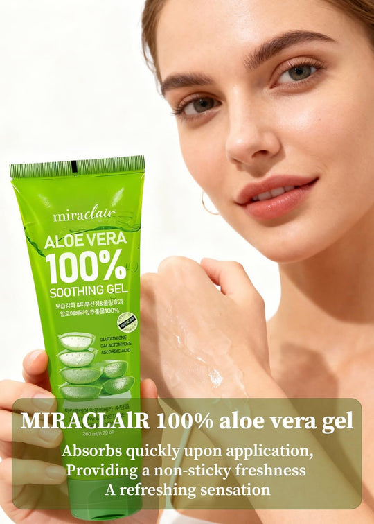 Aloe Vera 100% Soothing Gel 260ml (1 unit)