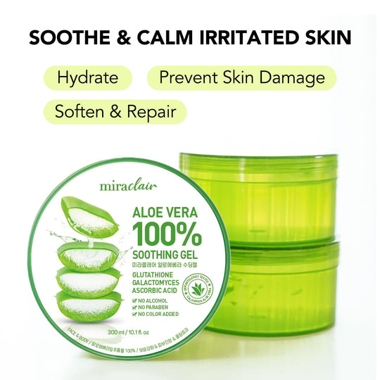Aloe Vera 100% Soothing Gel 300ml (1 unit)