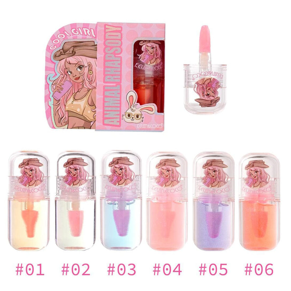 Animal Rhapsody Collection Lip Oil (24 units)