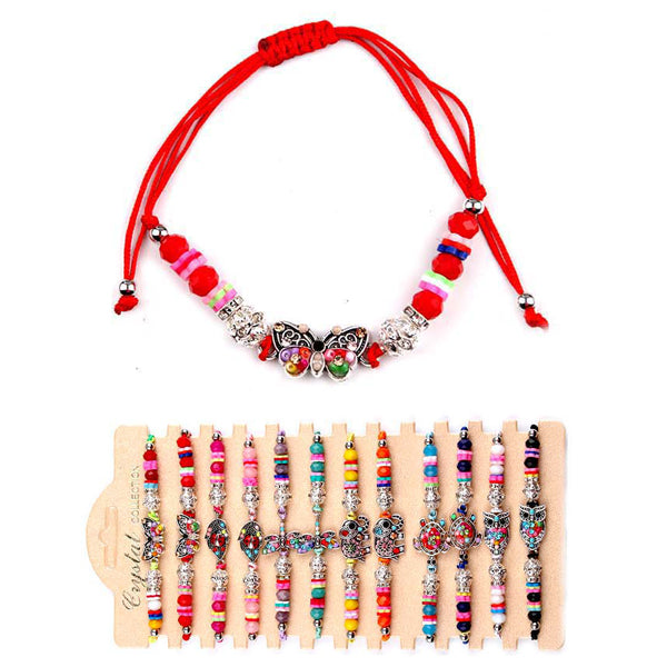 Assorted Charm Bracelets 4457(12 units)
