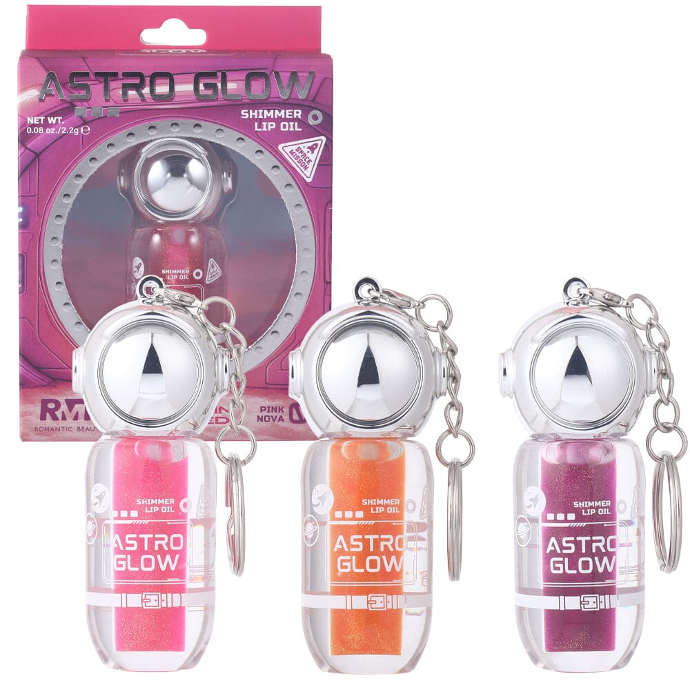 Astro Glow Shimmer Lip Oil Keychain (12 units)