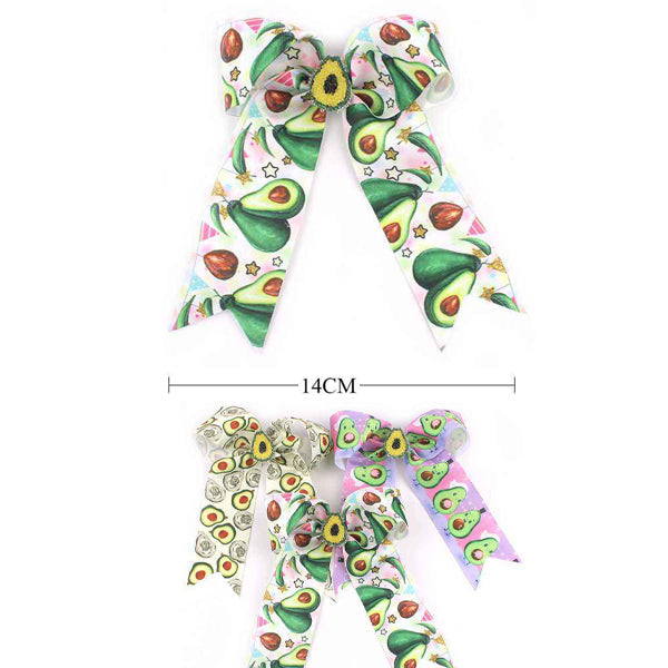 Avocado Hair Bow 3760 (12 units)