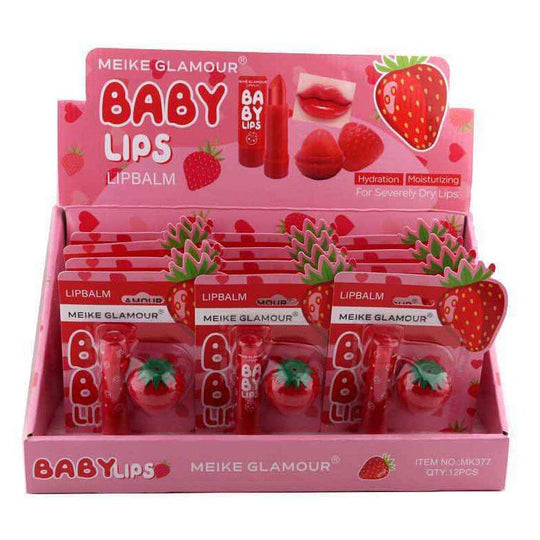 Baby Lips Strawberry Lip Balm 3453 (12 units)