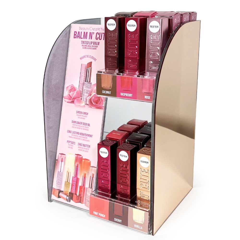 Balm N' Cute Lip Balm Display Set 36PC + Free Testers 6PC (1 unit)