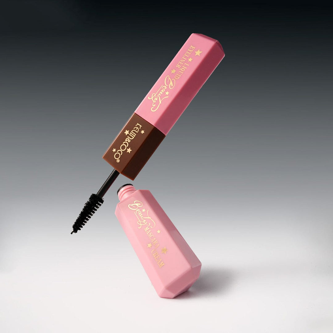 Beauty Black Mascara & Liquid Eyeliner 2-in-1 Set (24 units)