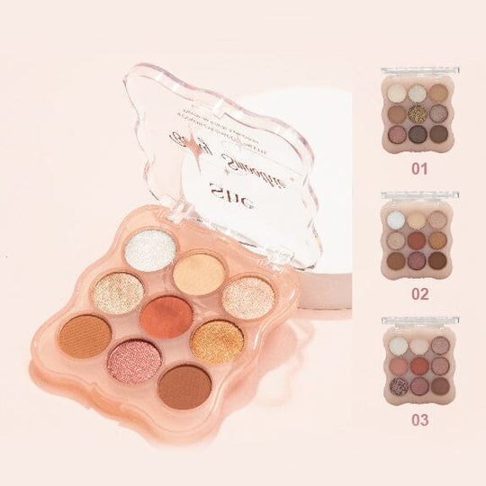 Berry Smoothie 9-Color Eyeshadow Palette 1086 (24 units)
