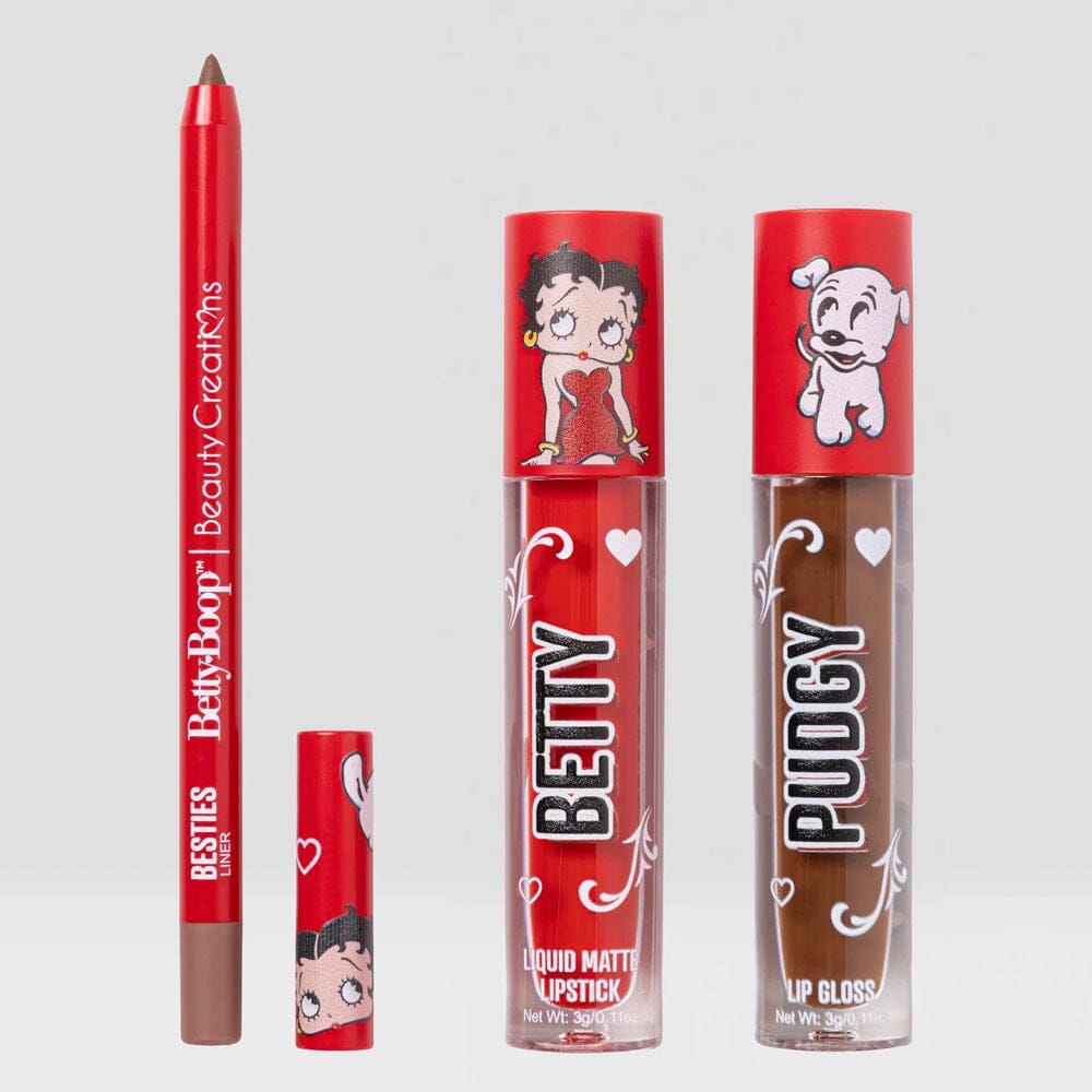 Betty Boop "Besitos" Lip Trio (1 unit)