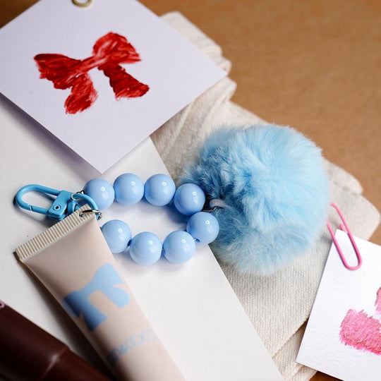 Big Kid Liquid Blush With Pom Pom Keychain 1440 (24 units)