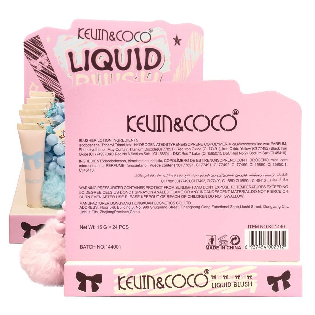 Big Kid Liquid Blush With Pom Pom Keychain 1440 (24 units)