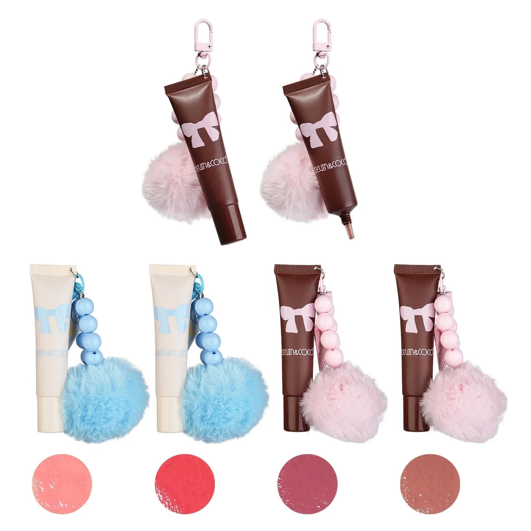 Big Kid Liquid Blush With Pom Pom Keychain 1440 (24 units)