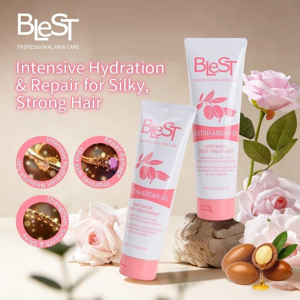 Biotin + Argan Oil Hair Mask HM09 (1 unit)
