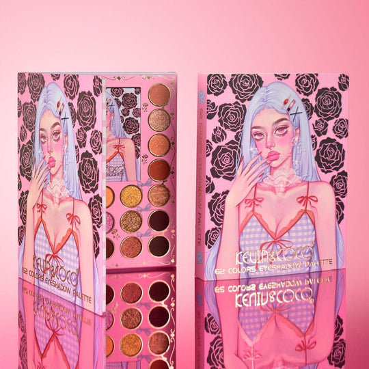 Black Roses 62 color Makeup Palette Book (1 unit)