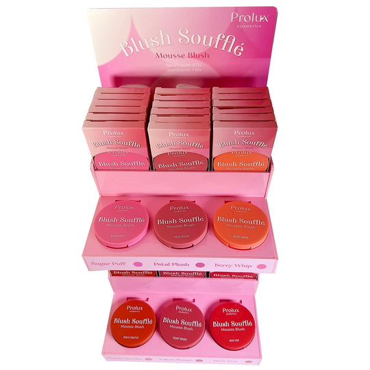 Blush Soufflé Mousse Blush 6 Shades & Free Testers (1 unit)