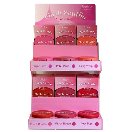 Blush Soufflé Mousse Blush 6 Shades & Free Testers (1 unit)