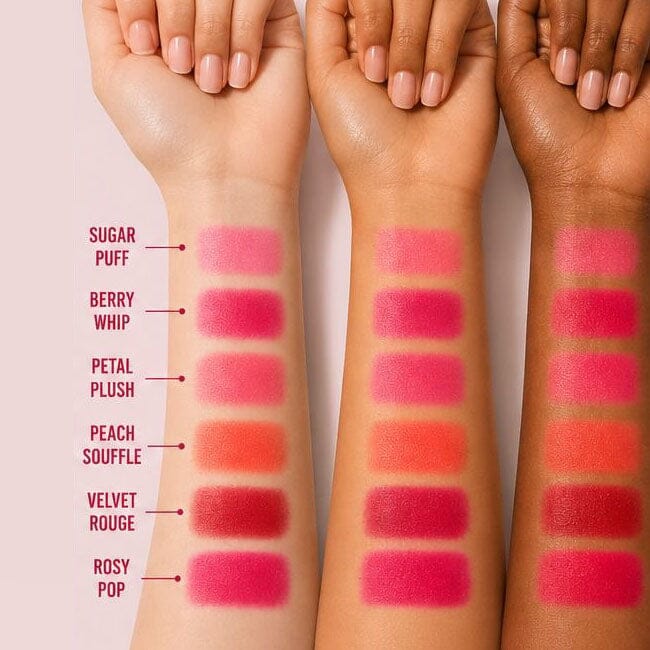 Blush Soufflé Mousse Blush 6 Shades & Free Testers (1 unit)
