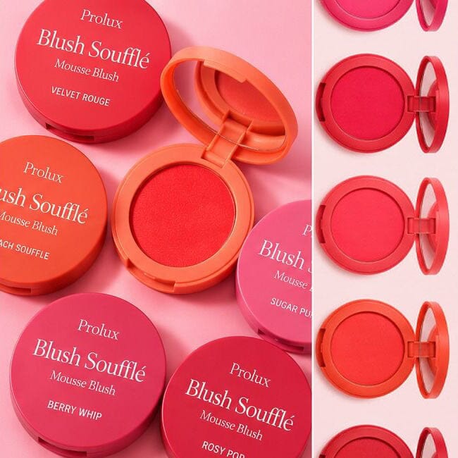 Blush Soufflé Mousse Blush 6 Shades & Free Testers (1 unit)