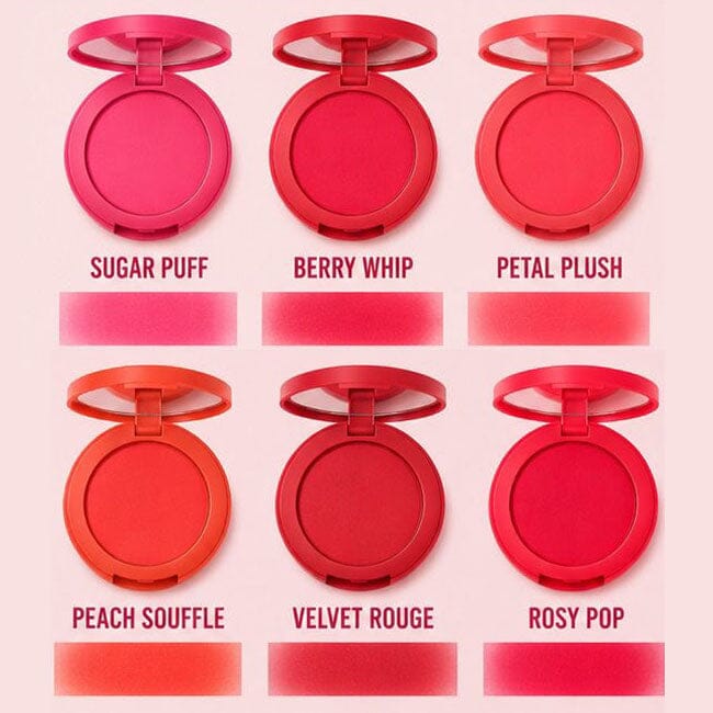 Blush Soufflé Mousse Blush 6 Shades & Free Testers (1 unit)
