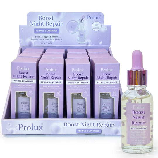 Boost Night Repair Retinol & Lavender Pearl Night Serum (12 units)