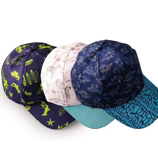 Boy's Printed Baseball Cap (6 units)