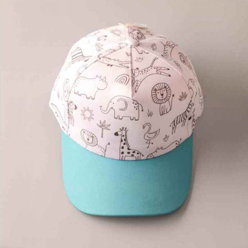 Boy's Printed Baseball Cap (6 units)