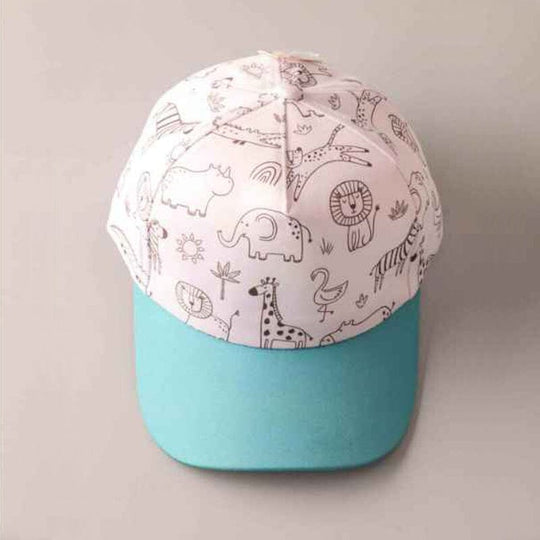 Boy's Printed Baseball Cap (6 units)