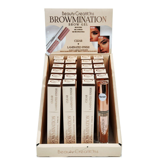 Browmination Eyebrow Gel Display Set 23PCS + Free Tester (1 unit)