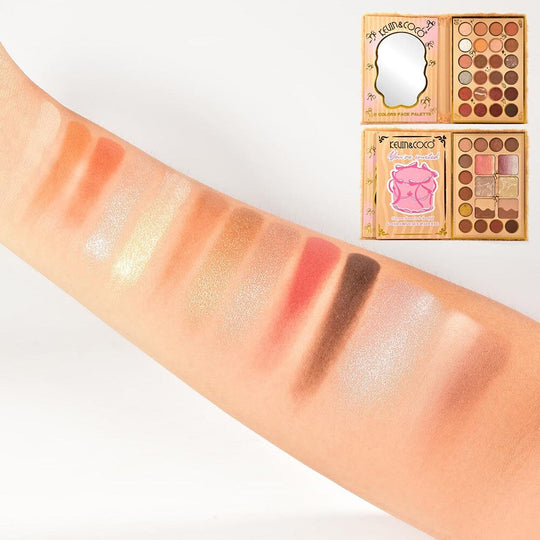Brown Fuzzy Face Makeup Palette (1 unit)