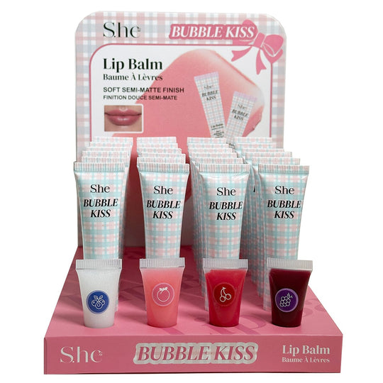 Bubble Kiss Lip Balm (24 units)