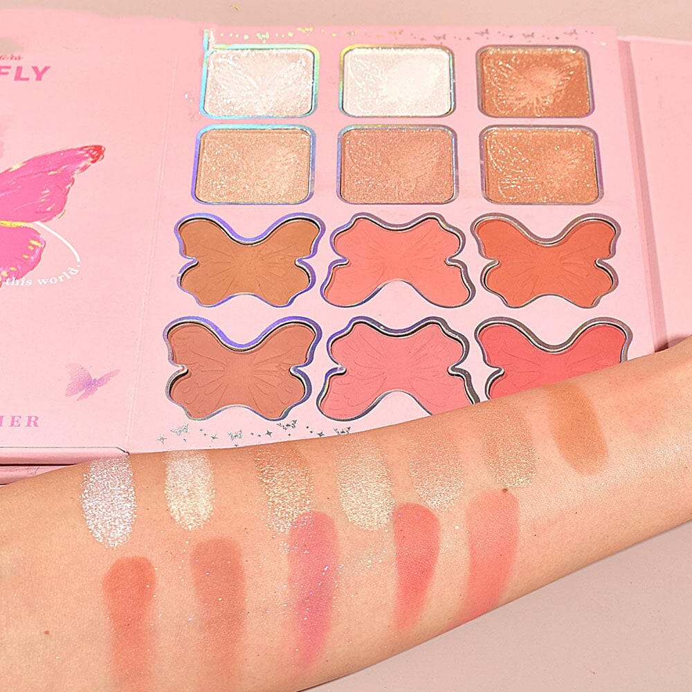 Butterfly 94 color Makeup Palette Book (1 unit)
