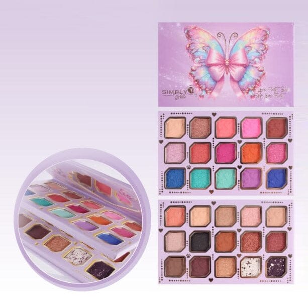 Butterfly Eyeshadow Palette 136 (6 units)