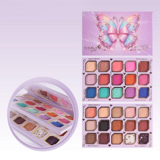 Butterfly Eyeshadow Palette 136 (6 units)