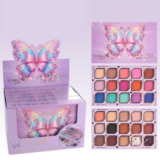 Butterfly Eyeshadow Palette 136 (6 units)